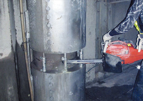 カルバート構造物のせん断補強工法